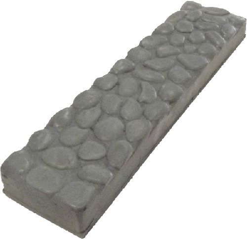 Edenstone Charcoal Pebble Border 400x100 Tile Stone Paver