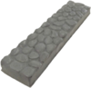 Edenstone Charcoal Pebble Border 400x100