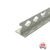 Dual Tile Angle 12.5mm & 15mm Matt Silver