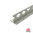 Dual Tile Angle 12.5mm & 15mm Matt Silver