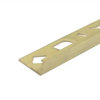 L Angle Brass Trim 22mm x 3metre (Mill Finish)