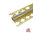 Brass Expansion Trim 22mm x 3m - 6mm Polyurethane (Grey)