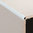 Round Aluminium Trim 12mm x 3m (Gloss White)