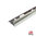 Round Aluminium trim 8mm x 3m (Bright Silver)