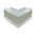 Balcony Trim 10mm External Corner (Mill Finish)