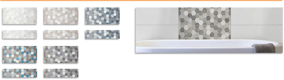 Southern Cross Ceramics Folio Hexion Tile Stone Paver
