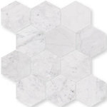 Montage Como Ice Hexagon Mosaic