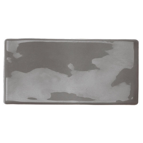 Luxe Smoke Grey Gloss Wall Tile 76x152