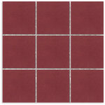 Cotto Burgundy Matt Tile 97x97