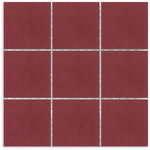 Cotto Burgundy Matt Tile 97x97