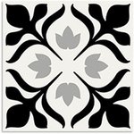 Peppa Adelphi Black Ash Tile 200x200