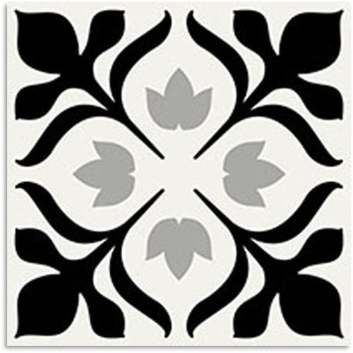 Peppa Adelphi Black Ash Tile 200x200