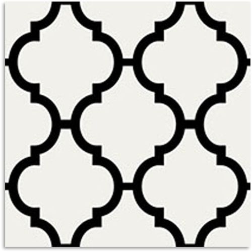 Peppa Caesar Black Light Tile 200x200
