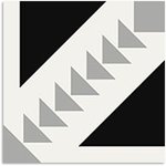 Peppa Acalan Black Ash Tile 200x200