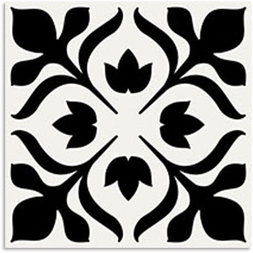 Peppa Adelphi Black Light Tile 200x200