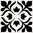 Peppa Adelphi Black Light Tile 200x200