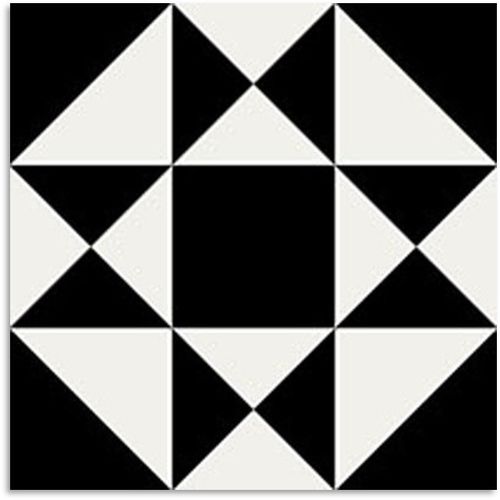 Peppa Astor Black Tile 200x200