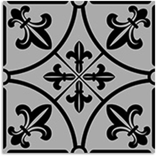 Peppa Capital Black Ash Tile 200x200
