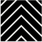 Peppa Paragon Black Tile 200x200