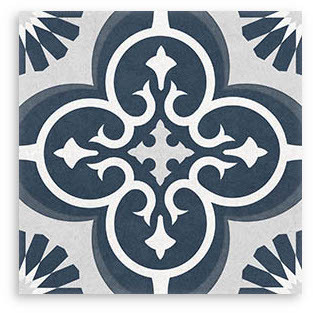 Artisan Marrakesh Navy Matt Tile 200x200