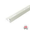 L Angle Aluminium Trim 8mm x 3m (Matt White)