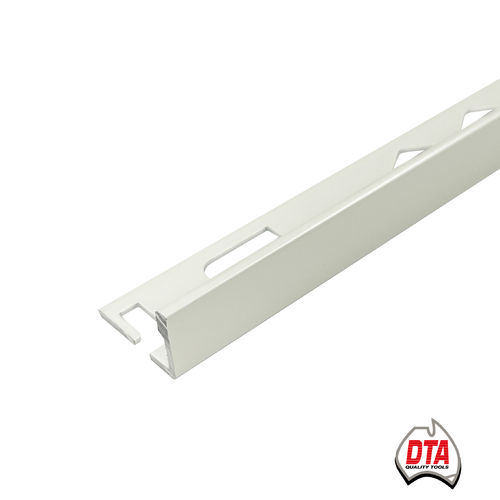 L Angle Aluminium Trim 10mm x 3m (Matt White)