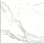 Carrara Marble Gloss Floor Tile 600x600