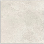 New Travertino Ivory Matt Tile 600x600