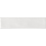 Edge White Gloss Wave Wall 68x280