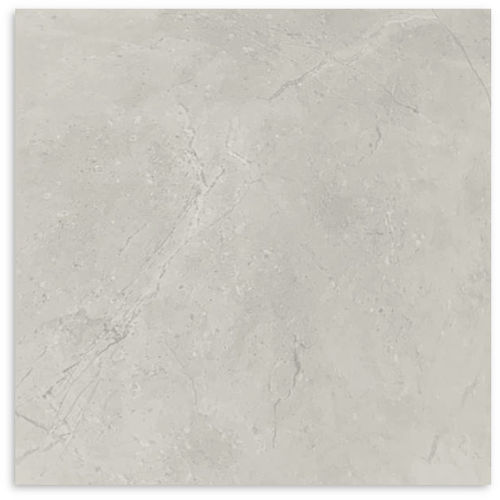 Lucia Mid Grey Matt Tile 600x600