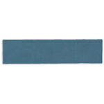 Casablanca Navy Blue Gloss Wall Tile 58x242