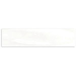 Razor White Matt Wavy Wall Tile 75x300