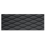 Genesis Float Black Matt Wall Tile 450x1200