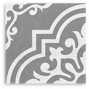 Artisan Provence Charcoal Matt Tile 200x200
