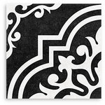 Artisan Provence Black Matt Tile 200x200