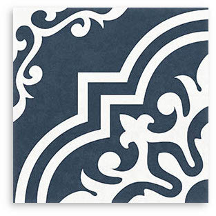 Artisan Provence Navy Matt Tile 200x200