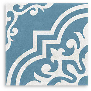 Artisan Provence French Blue Matt Tile 200x200
