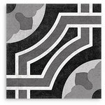 Artisan Barcelona Black Matt Tile 200x200