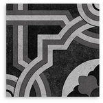 Artisan Verona Black Matt Tile 200x200