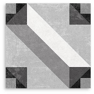 Artisan Mezzo Gazette Matt Tile 200x200