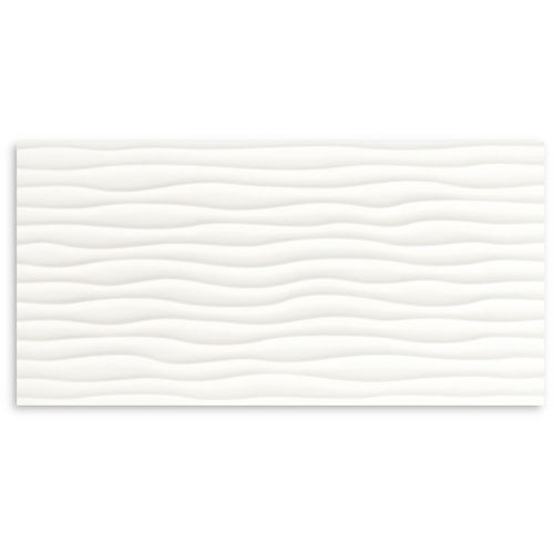 Genesis Reef White Matt Wall Tile 300x600
