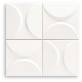 Eclipse White Wall Tile 333x333