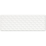 Genesis Shell White Matt Wall Tile 350x1000