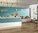 Genesis Shell White Matt Wall Tile 350x1000