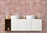 Tetra Pavilion Pink Salt Satin Matt Wall Tile 130x130