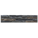 Avaris Grafito Charcoal Matt Wall Tile 100x500