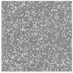 Vogue Terrazzo Dark Grey Matt Tile 600x600