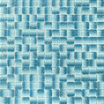 Reflections Fusion Lake Blue Glass 20x20