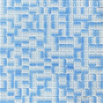 Reflections Fusion Ice Blue Glass 20x20