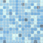 Reflections Gemstone Sky Blue Glass 20x20